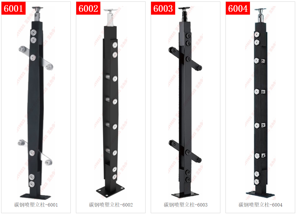Colonne en acier au carbone / acier inoxydable 6001 - 6002 - 6003 - 6004