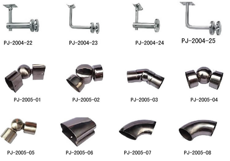Accessoires pour colonnes en acier inoxydable 5