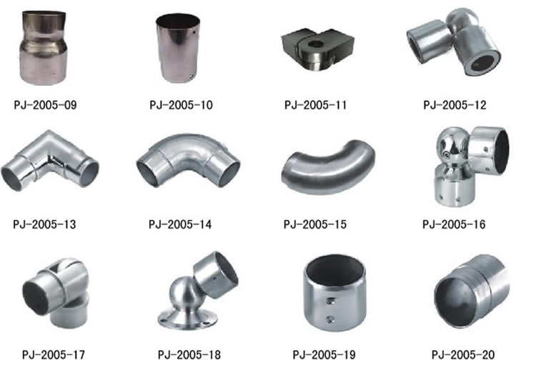Accessoires pour colonnes en acier inoxydable 6