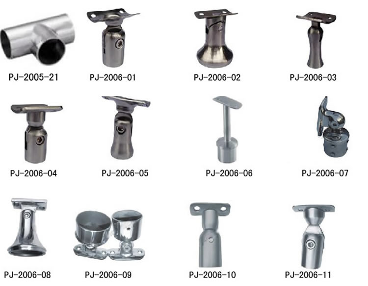 Accessoires pour colonnes en acier inoxydable 7