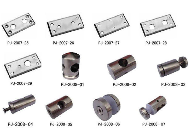 Accessoires pour colonnes en acier inoxydable 11