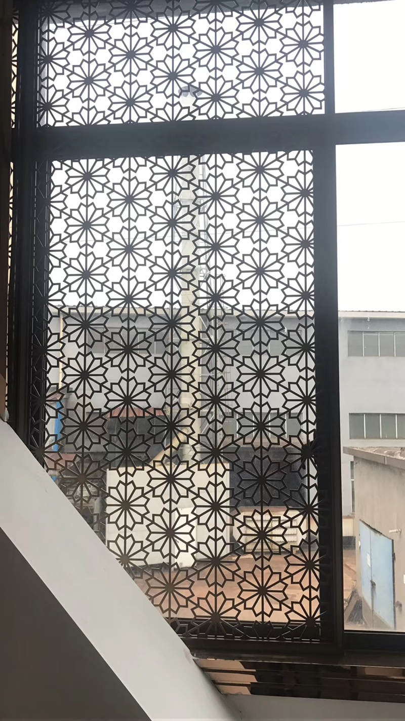 Écran chinois en acier inoxydable