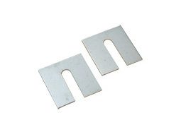 Acier inoxydable à plat / plat / plat - Pendentif sec en pierre