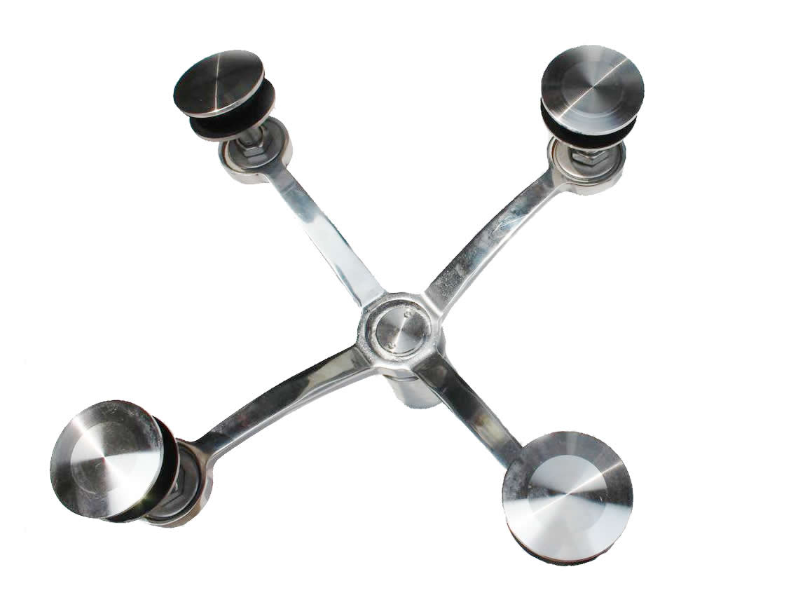 Pince d'amarrage en acier inoxydable - quatre pinces